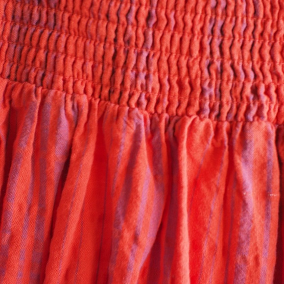 Seersucker Maxi Skirt - Picture 3 of 3